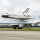 Illustration for article titled Space Shuttle Discovery Flies to Its Retirement Home